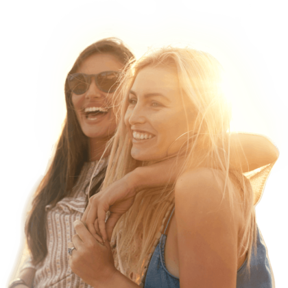 Women Happy After Lumines Skin Resurfacing Treatment