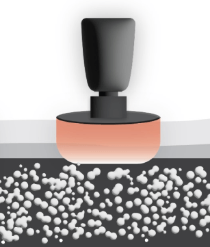 4MHz heat depth illustration
